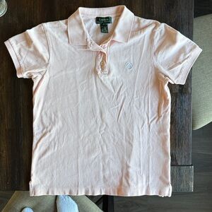 Vintage Ralph Lauren Soft Pink Polo Shirt